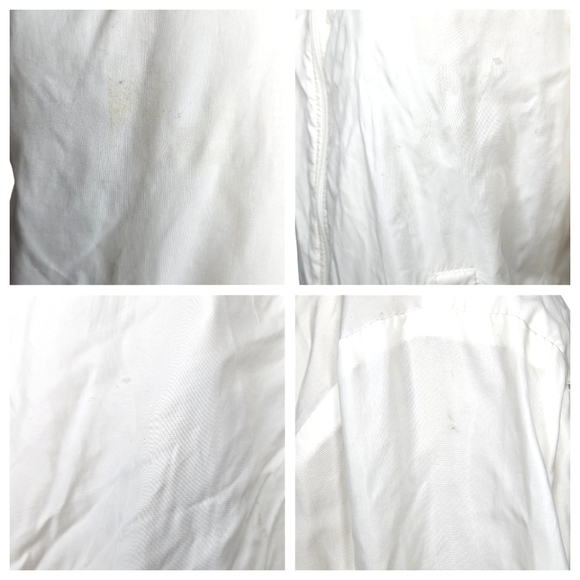 Vintage Lacoste | Albino Gator Logo | Nylon | Windbreaker | White | 90s Vtg - Picture 16 of 16